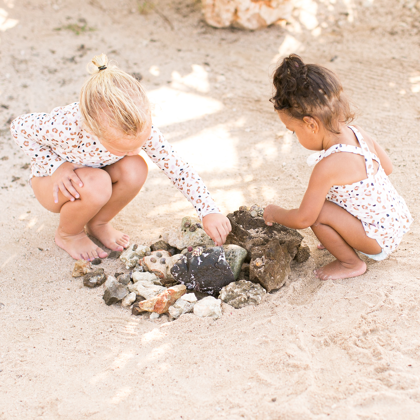 Kaki panterprint badpak