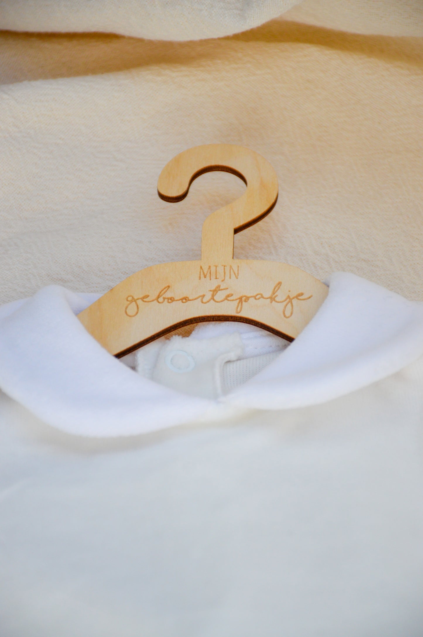 Kapstokje mijn geboortepakje