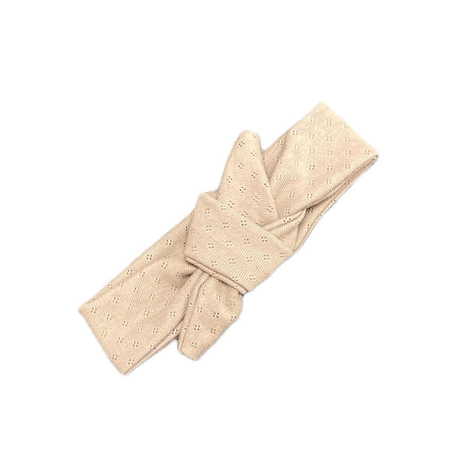 Knoophaarband pointelle