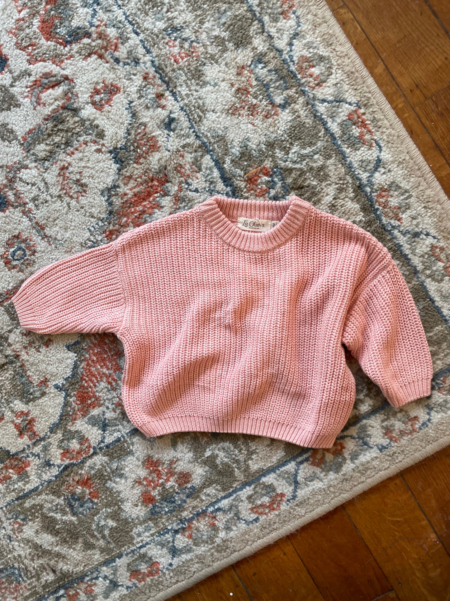 Pink sweater