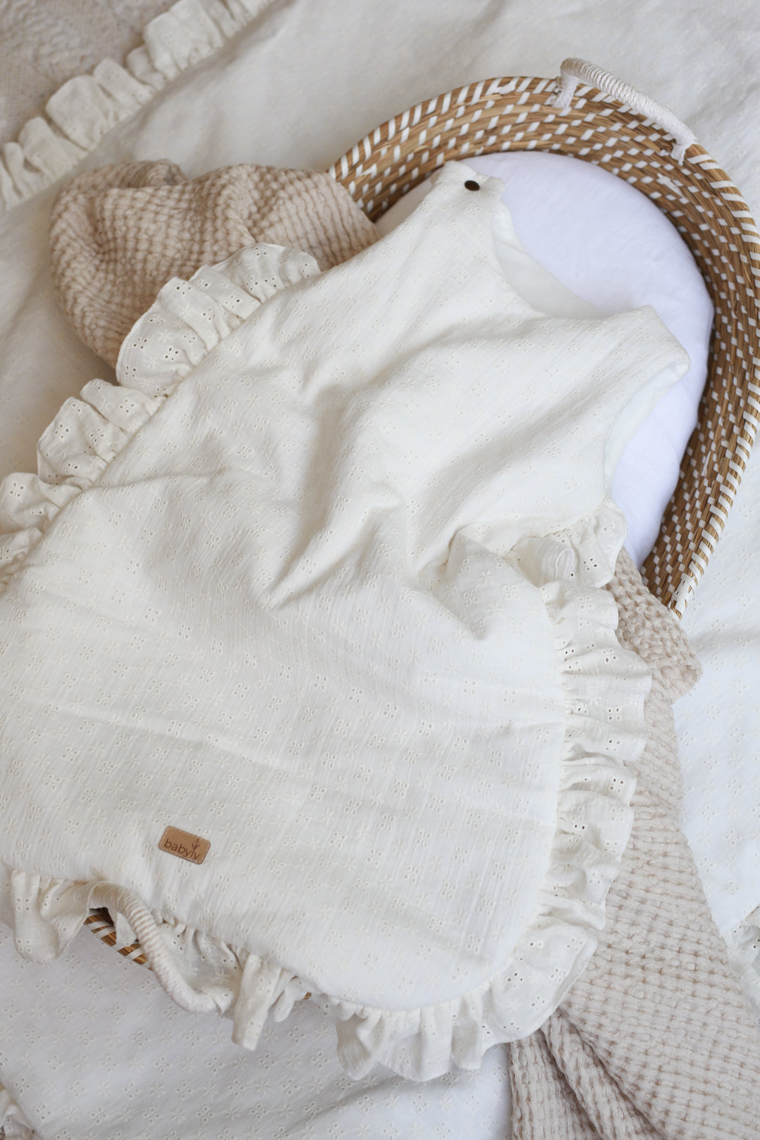 Geborduurde slaapzak