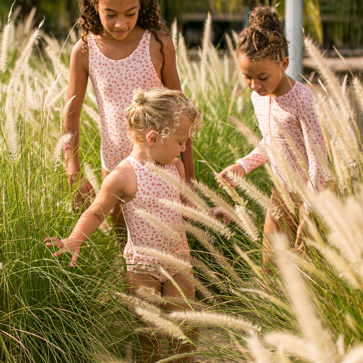 Old Pink Panterprint badpak