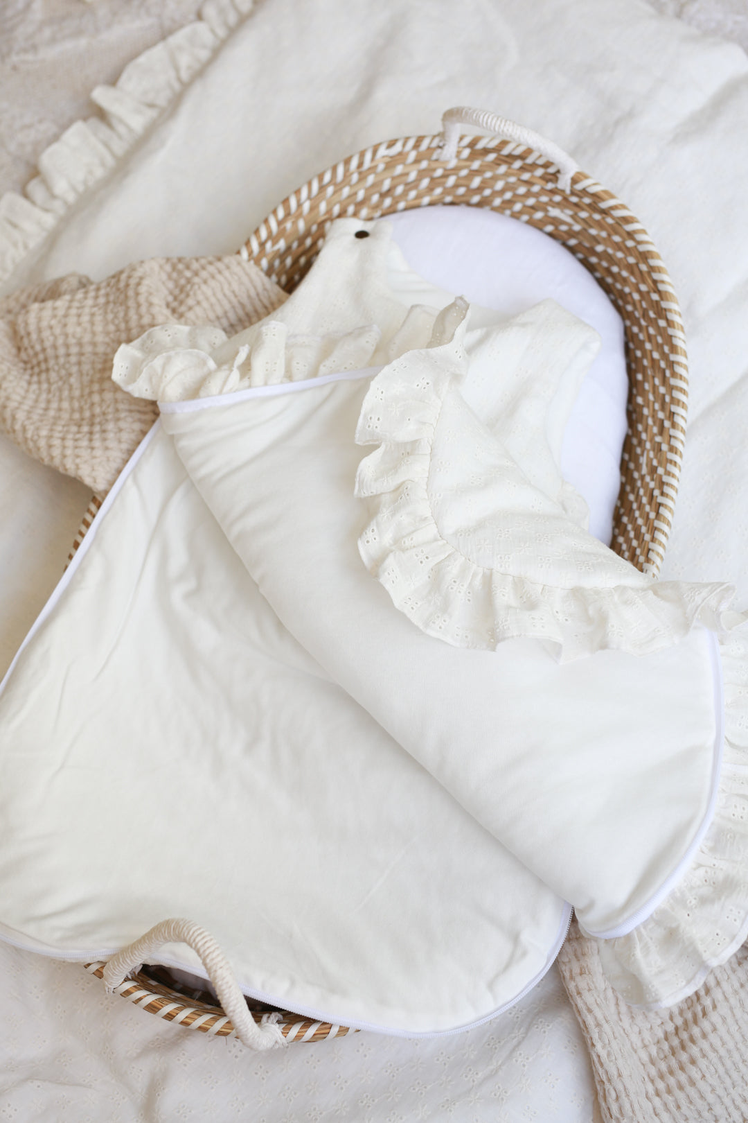 Geborduurde slaapzak