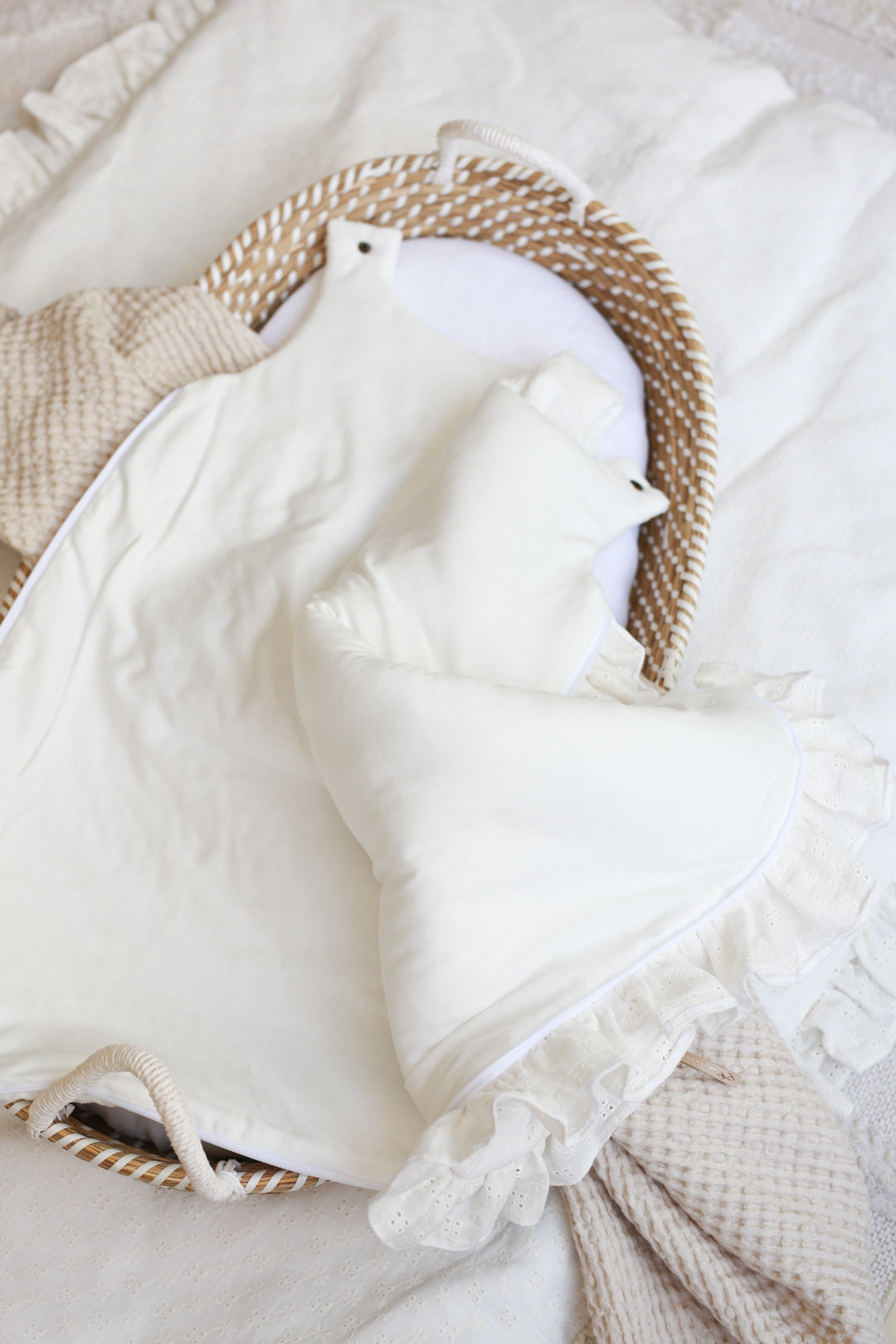 Geborduurde slaapzak