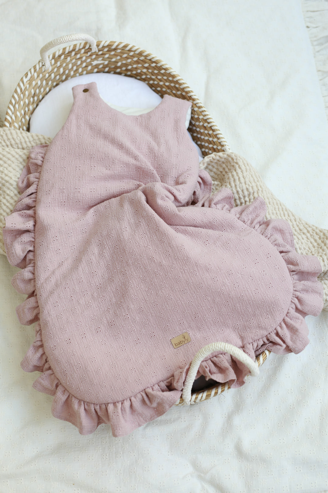 Geborduurde slaapzak