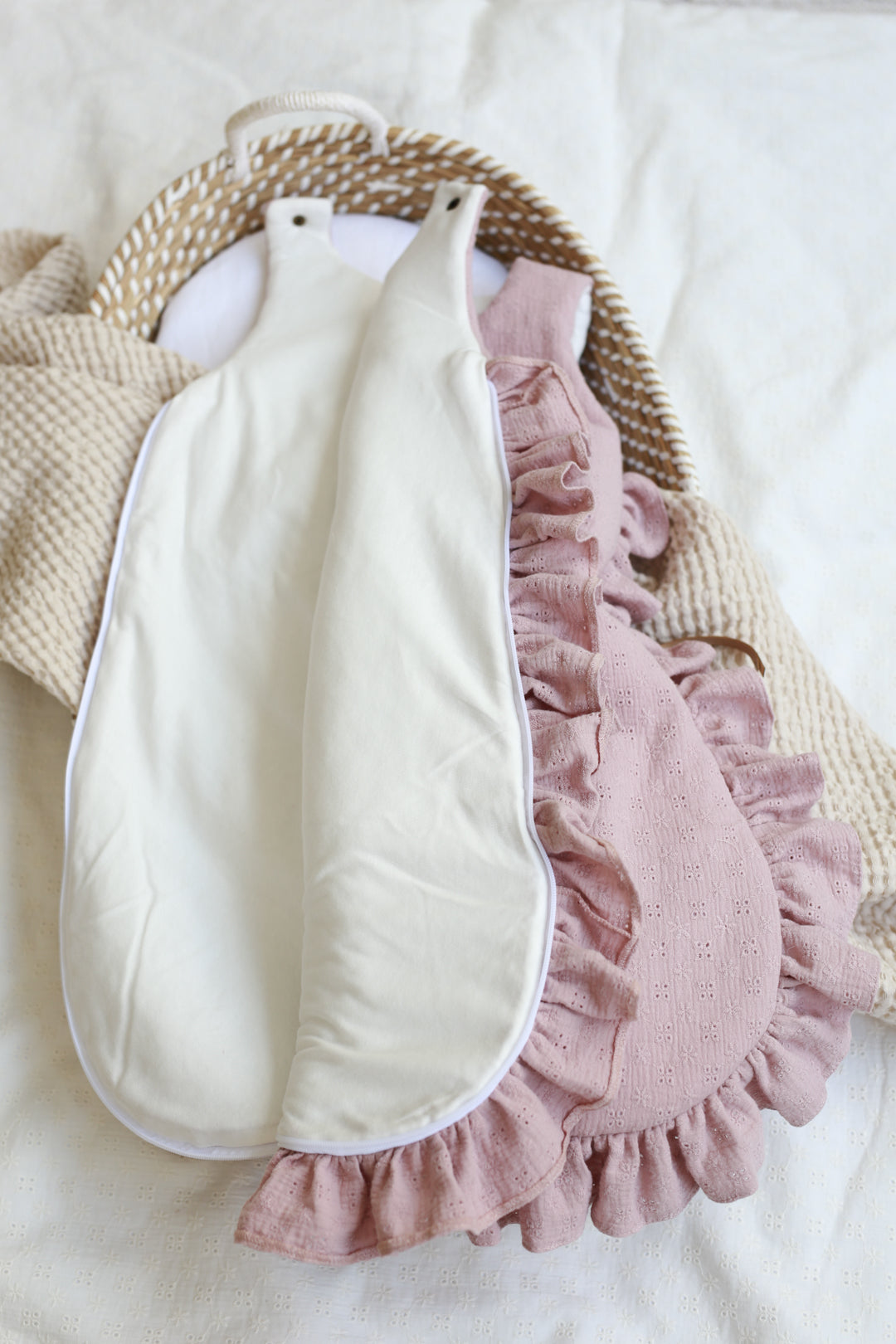 Geborduurde slaapzak